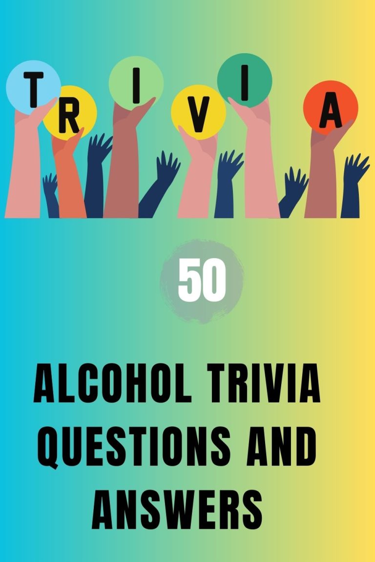 50 Alcohol Trivia Questions and Answers Trivia Inc