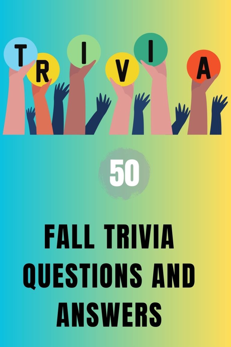 50 Fall Trivia Questions and Answers Trivia Inc
