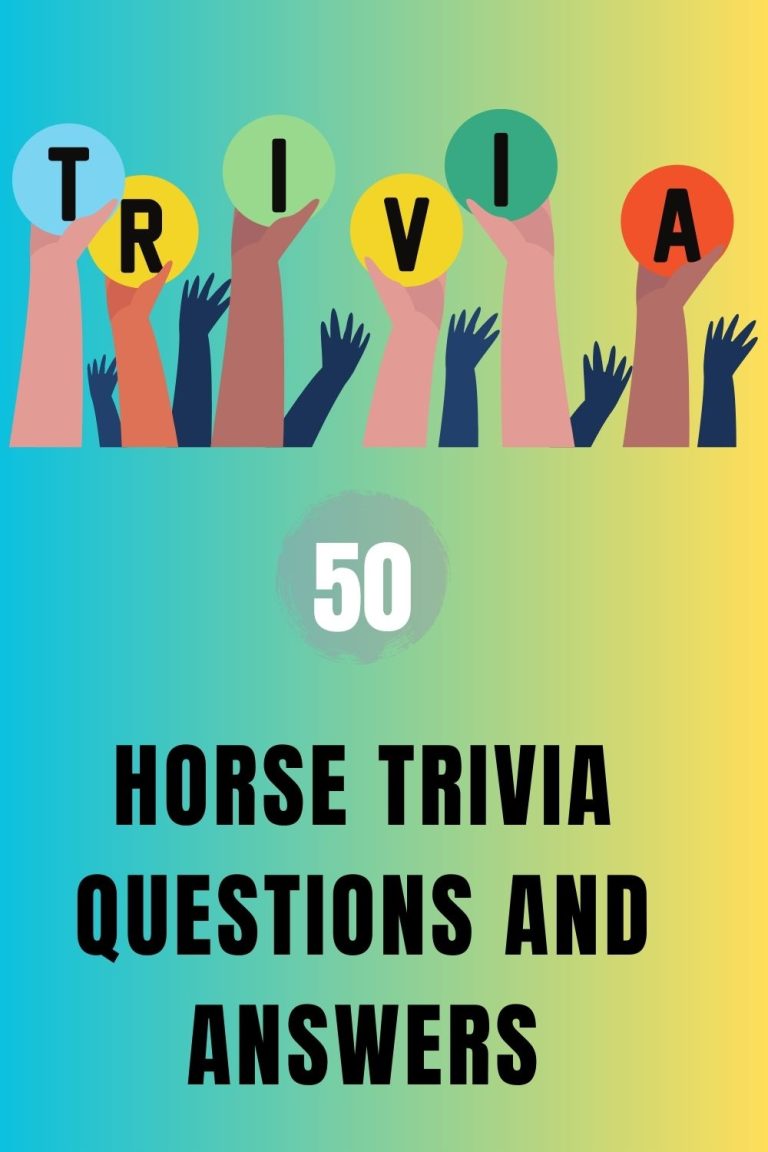 50 Horse Trivia Questions and Answers Trivia Inc