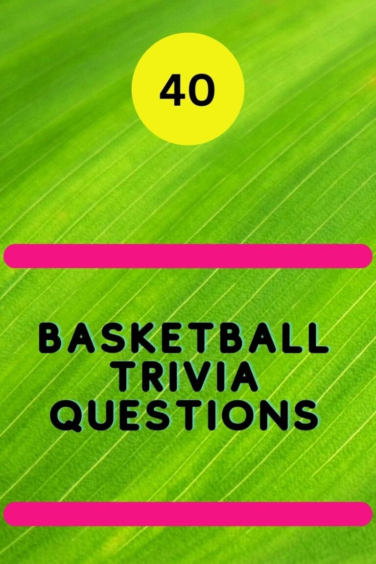 40 Basketball Trivia Questions - Trivia Inc